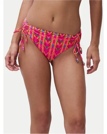 Slip de baie Femeie,  72% poliamida, 28% elastan, Roz, Roz