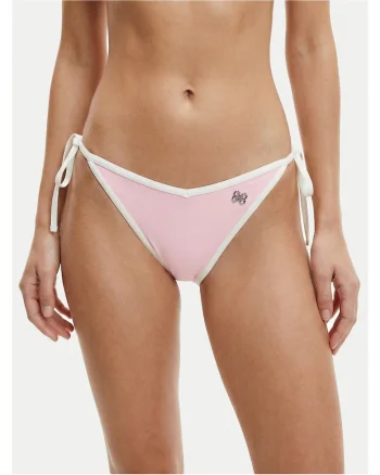 Slip de  82% poliamida, 18% elastan, Roz, Roz
