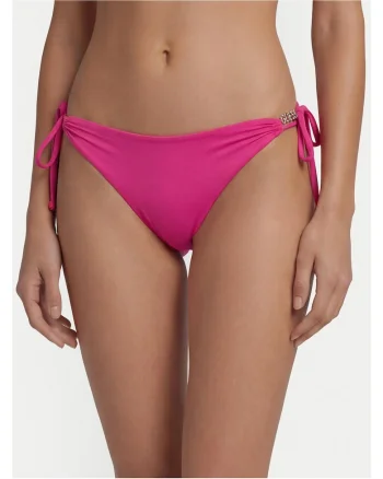 Slip de bikini de  Poliamida, Roz, Roz