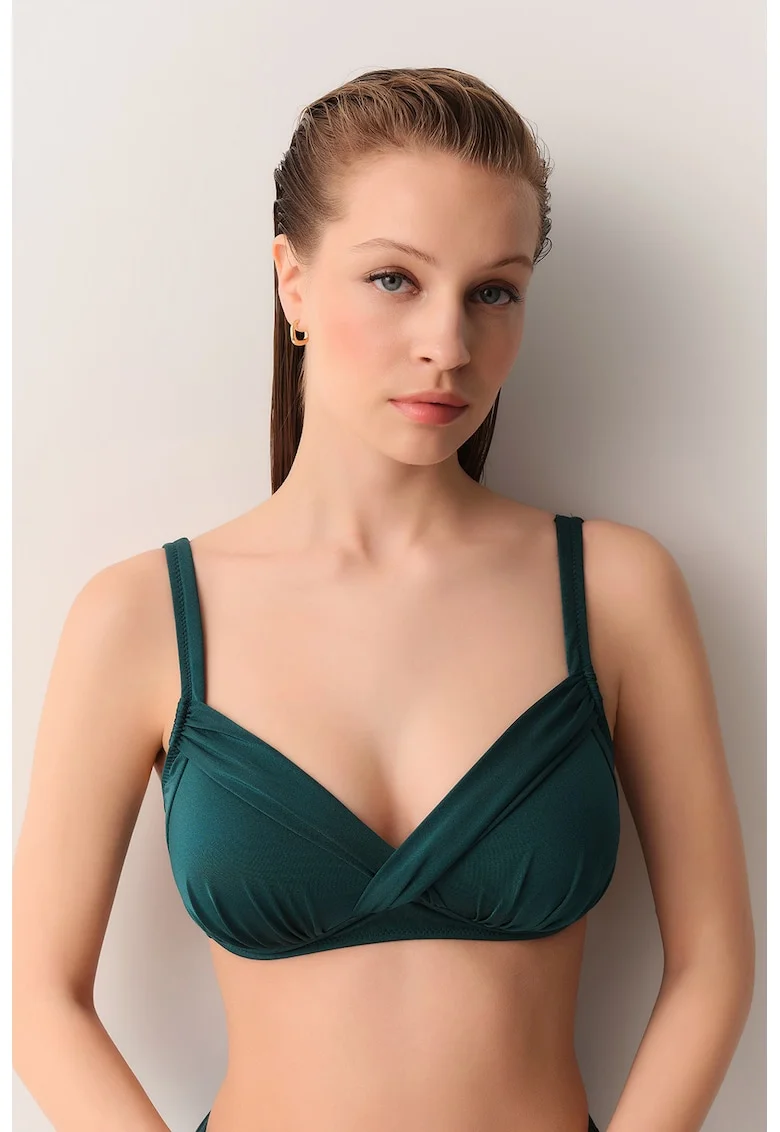 Sutien balconette, Verde smarald