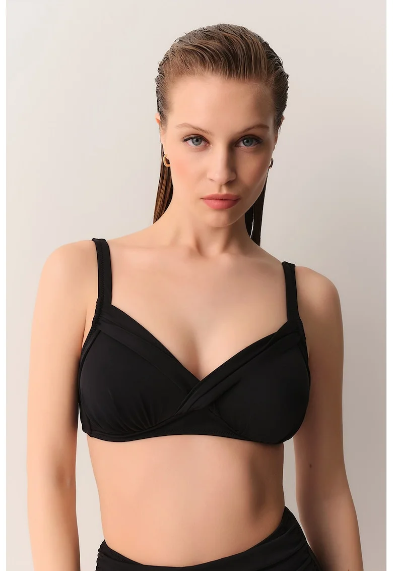 Sutien balconette, Negru