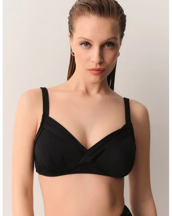 Sutien balconette, Negru