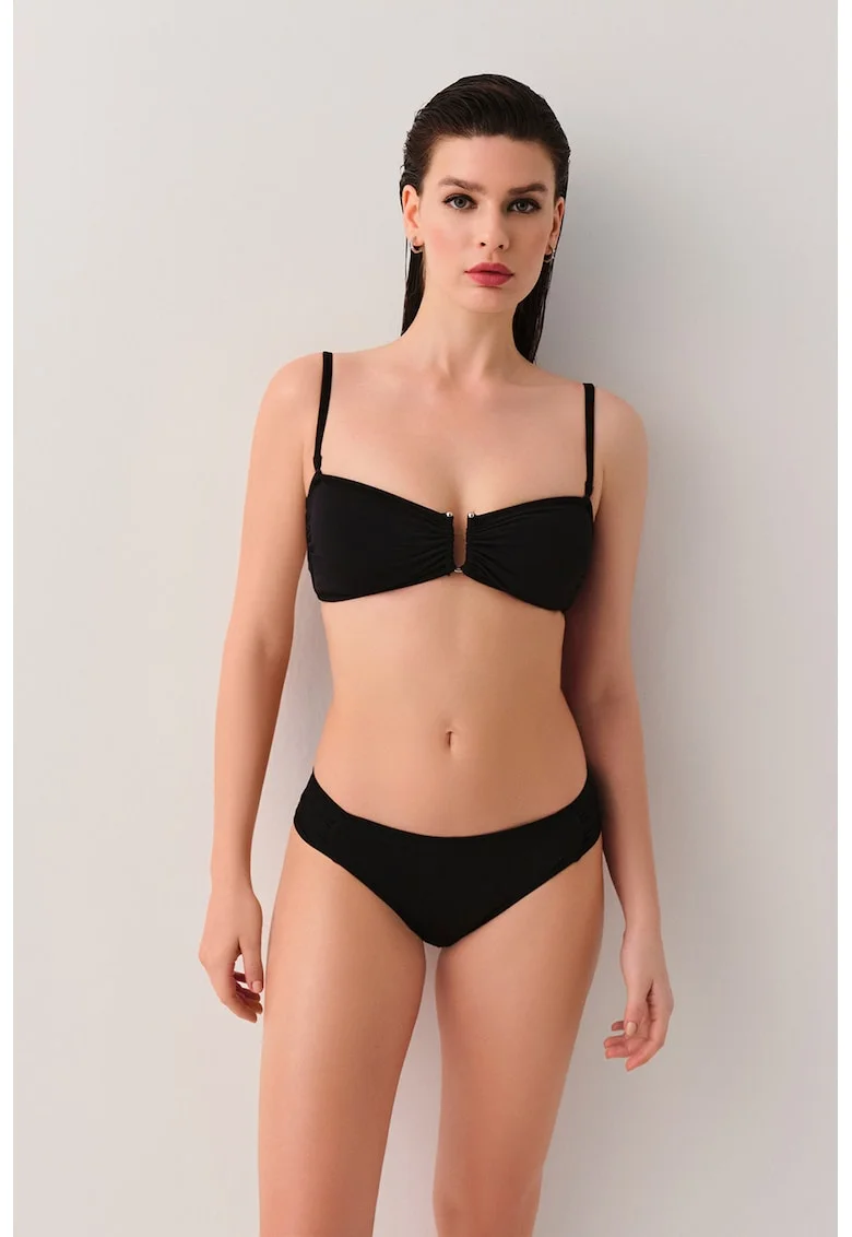 Sutien balconette de baie, Negru
