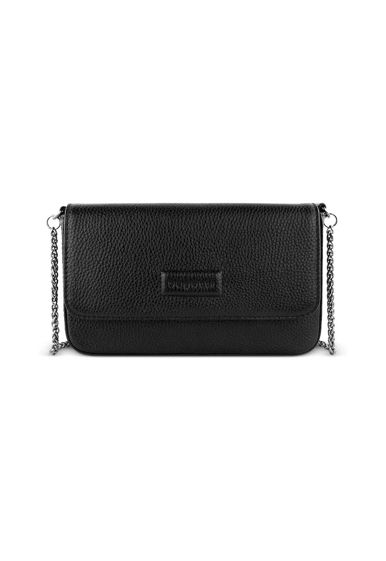 Geanta Crossbody dama  Elsa, piele naturala, 494612, Negru
