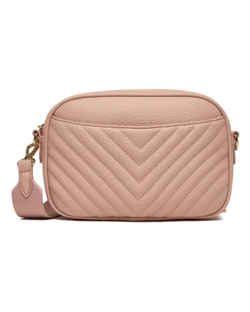 Geanta crossbody  bej, One Size, material sintetic, design elegantwqfwqd, Roz