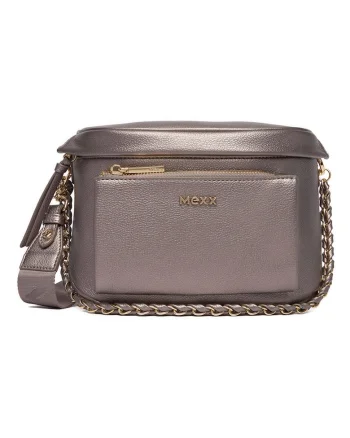 Geanta crossbody,  argintie, One Size