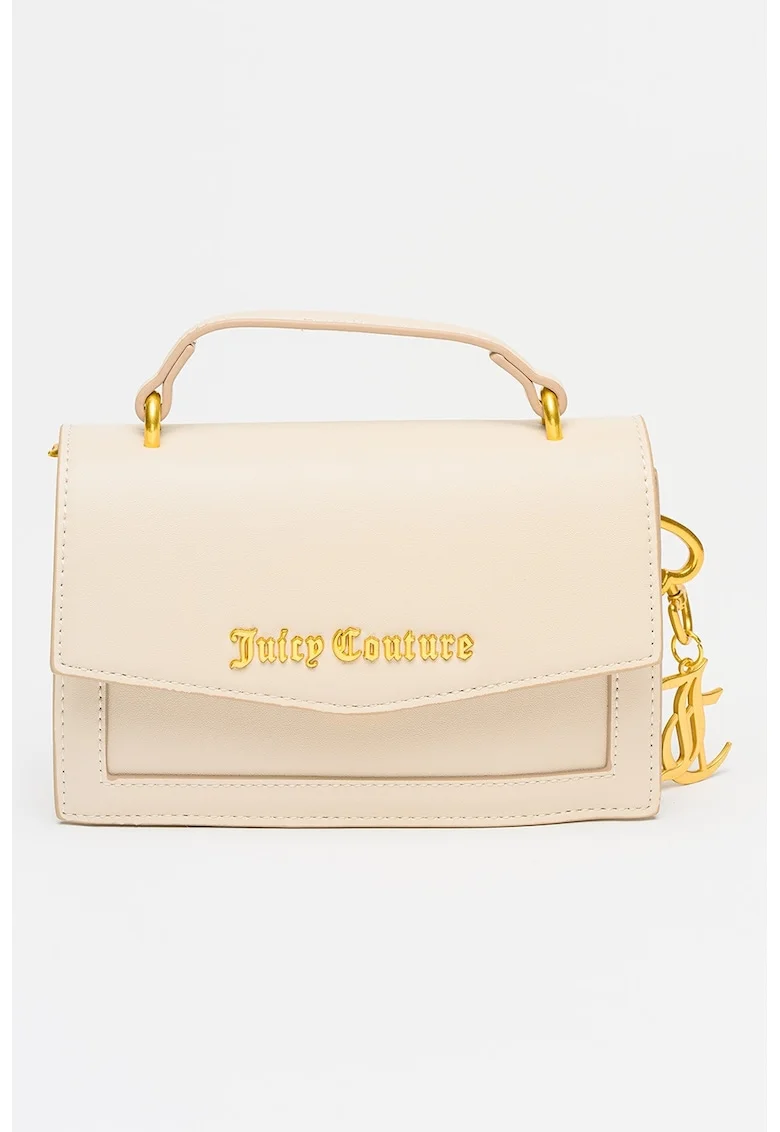Geanta crossbody din piele ecologica Lily, Crem