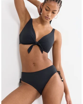 Sutien de baie cu burete Summer Twist, Negru/Negru stins