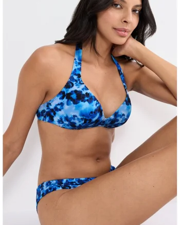 Sutien de baie Midnight, Albastru inchis/Albastru royal