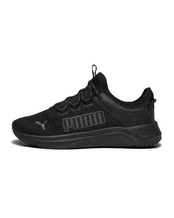Pantofi slip-on de plasa, pentru alergare Softride Astro, Negru stins
