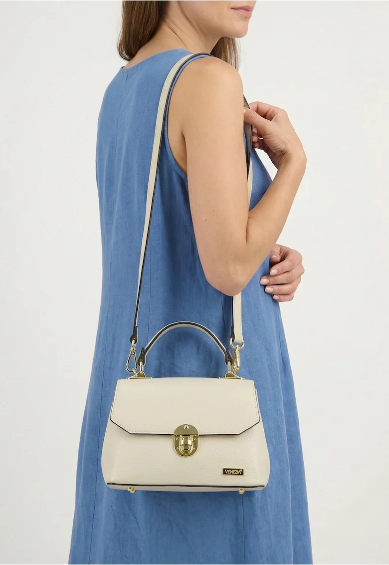 Geanta crossbody din piele naturala
