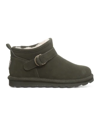 Ghete slip-on din piele intoarsa Petite, Gri antracit