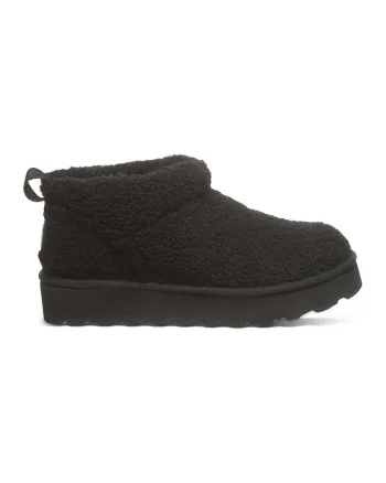 Ghete slip-on Snuggle Daphne, Negru
