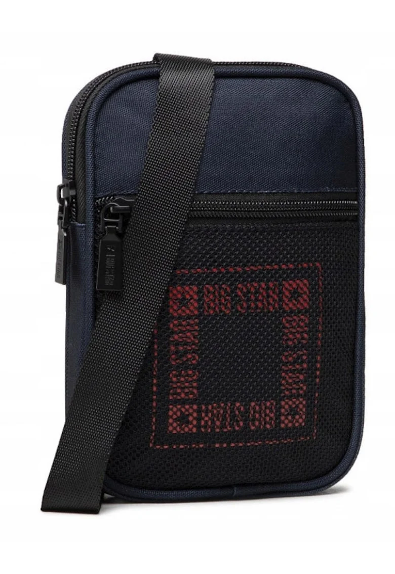 Geanta crossbody cu inchidere cu fermoar, 19x14x2 cm