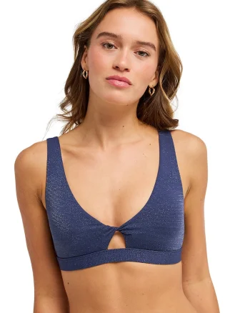 Sutien de baie Roxy Shine, Albastru indigo