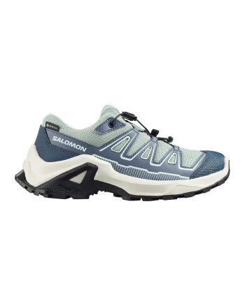 Pantofi sport X ULTRA GTX pentru drumetii, Verde pal/Bleumarin