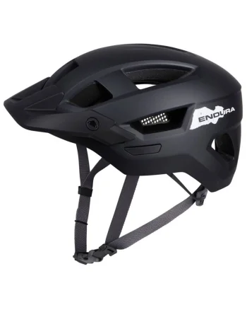 Casca de protectie  Hummvee Youth, tip Trail, cu viziera detasabila, reglare usoara, culoare neagra.