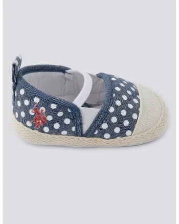 Botosei slip-on, Alb/Albastru melange