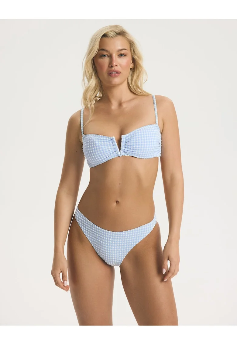Slip de baie dama figi Brigitte, Albastru deschis