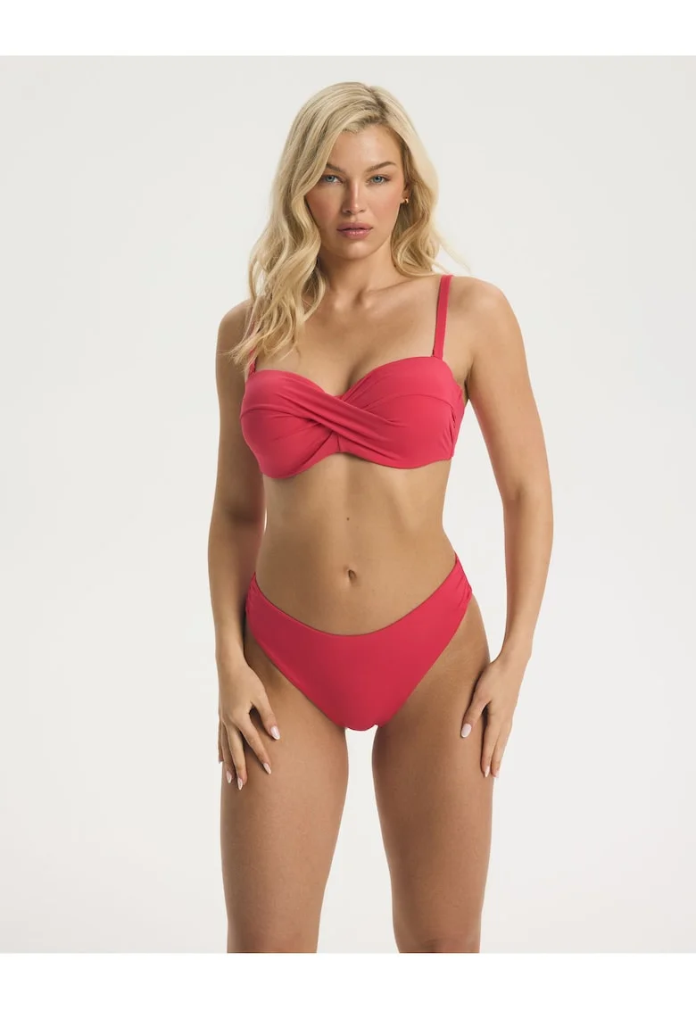 Slip de baie Figi Neted dama BASE, Roz inchis