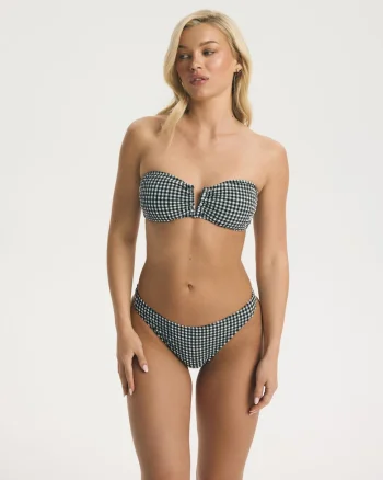 Sutien de baie dama balconette Brigitte, Negru
