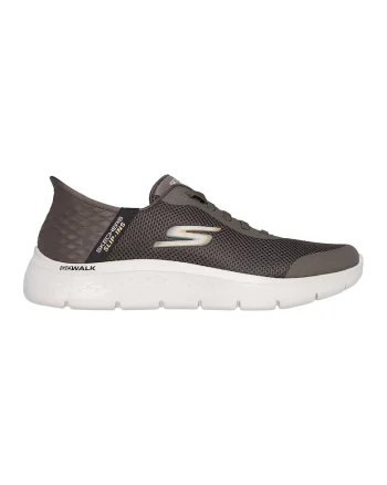 Pantofi sport slip-ins tricotati GO WALK® Flex, Maro taupe