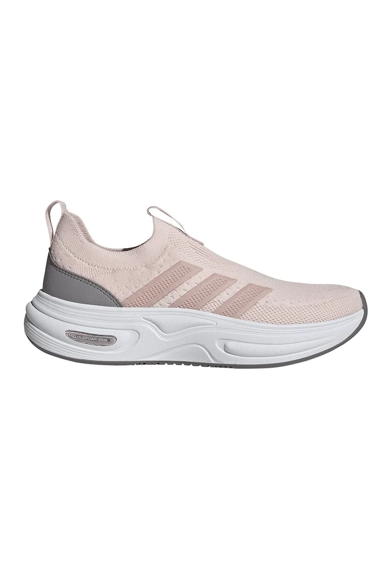 Pantofi sport Cloudfoam Cuxxion slip-on, Roz pastel/Alb optic/Gri inchis