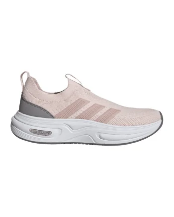 Pantofi sport Cloudfoam Cuxxion slip-on, Roz pastel/Alb optic/Gri inchis