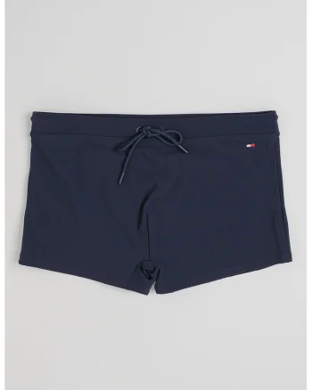 Boxeri de baie cu talie elastica, Bleumarin stins