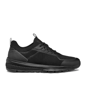 Pantofi sport slip-on din material textil, Negru