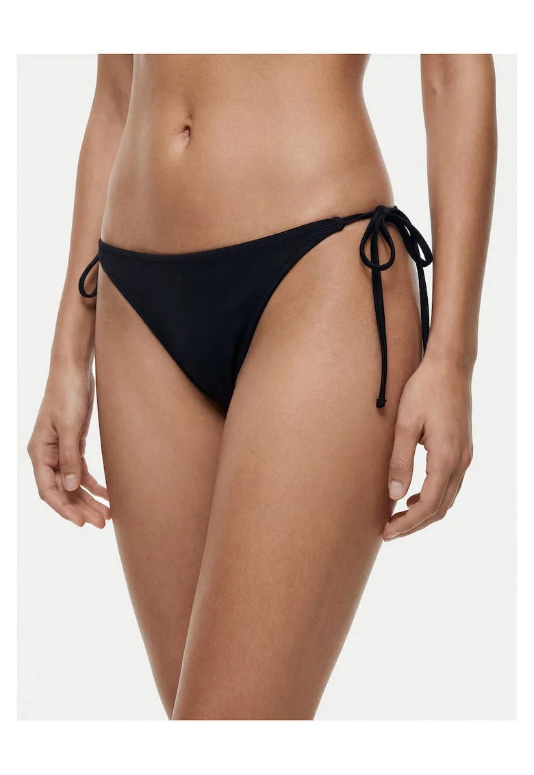 Slip de bikini Femei,  negru, Negru