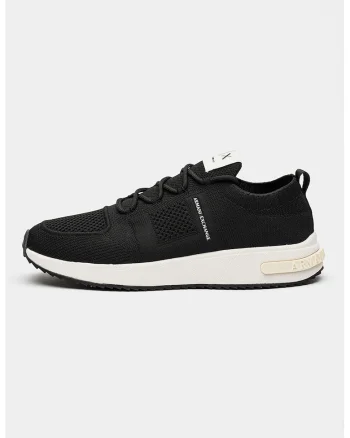 Pantofi sport slip-on din plasa, Negru