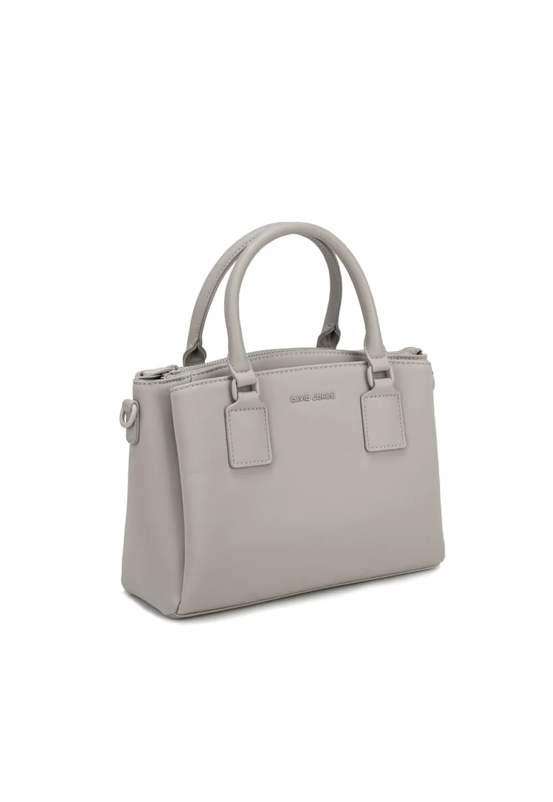 Geanta crossbody de piele ecologica Eridana, Maro taupe