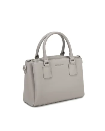 Geanta crossbody de piele ecologica Eridana, Maro taupe