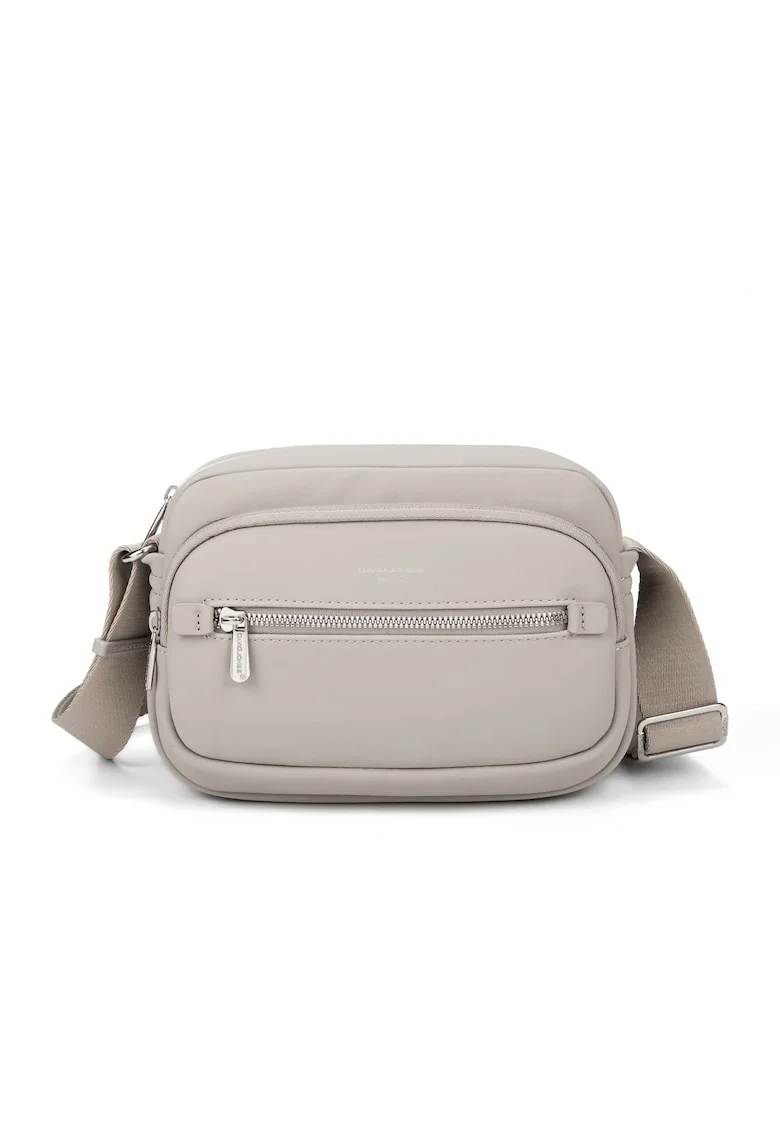 Geanta crossbody Elora Pro, Maro taupe