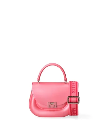 Geanta crossbody cu clapa Vivienne Elite, Roz