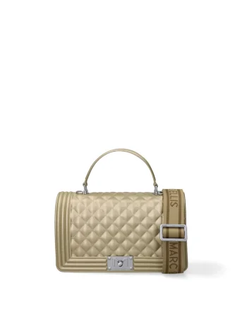 Geanta crossbody de piele ecologica Aurélie Elite, Kaki