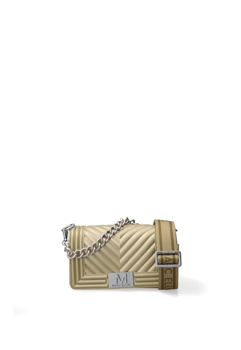 Geanta crossbody Eloria Lux, Kaki