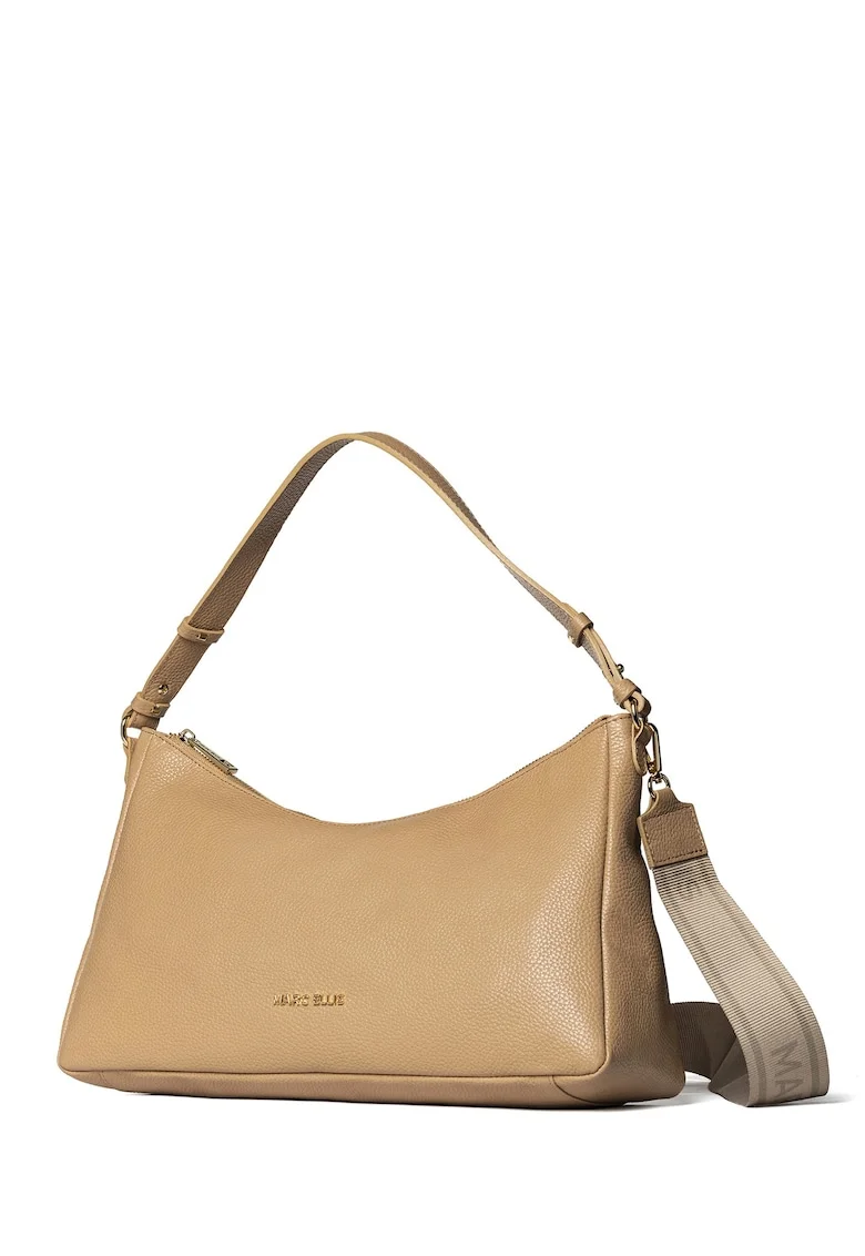 Geanta crossbody de piele Seraphina Lux, Maro camel