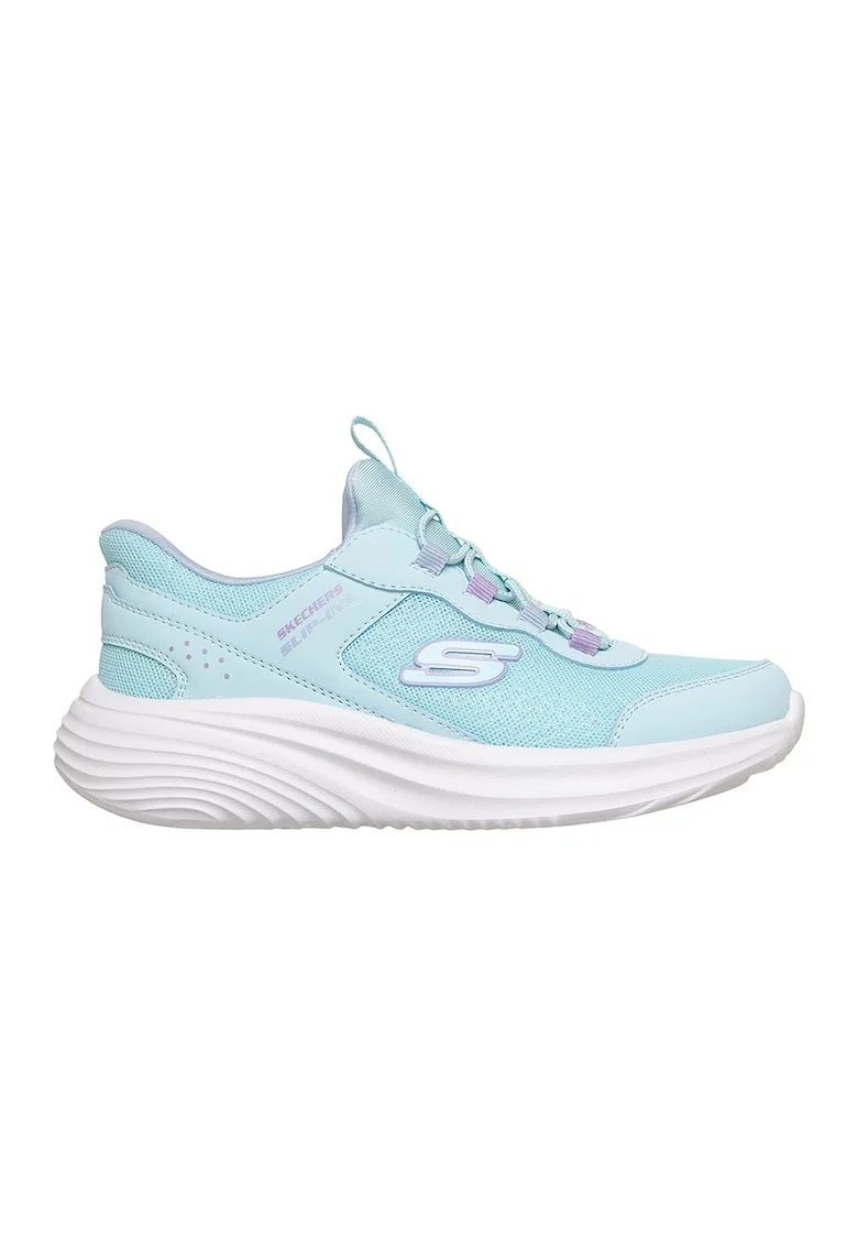 Pantofi sport slip-ins Bounder Pro de plasa cu garnituri sintetice, Albastru glaciar