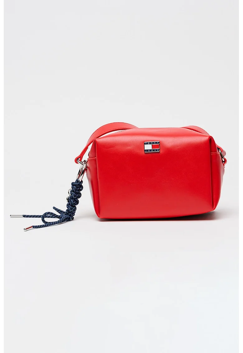 Geanta crossbody City Charm, Rosu vermillion