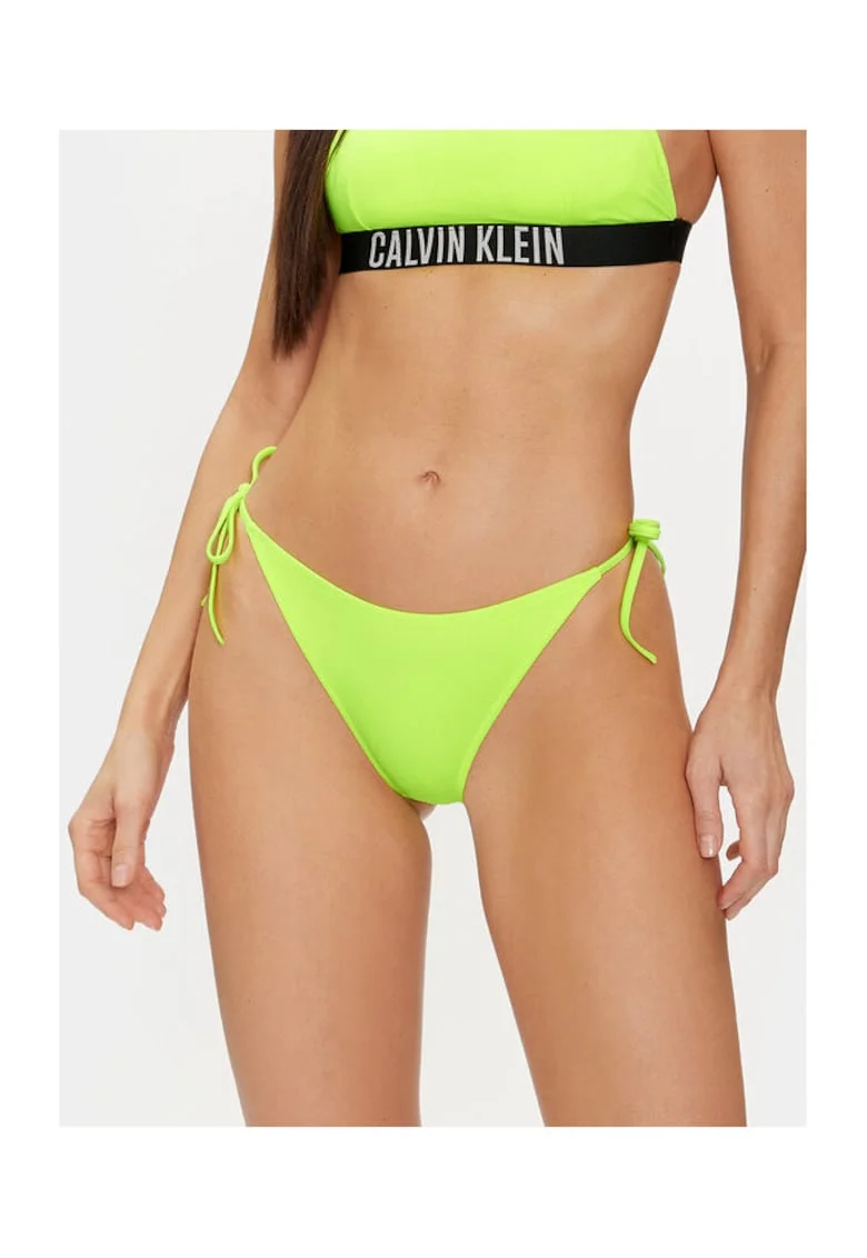 Slip de baie dama  verde, Verde neon