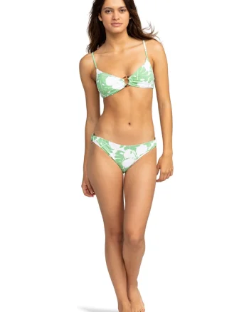 Slip cu model, Alb/Verde