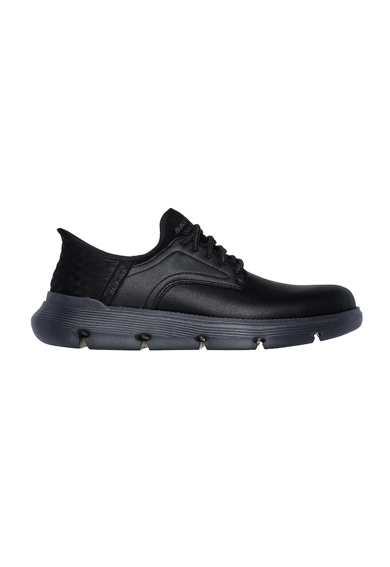 Pantofi slip-in de piele, Negru