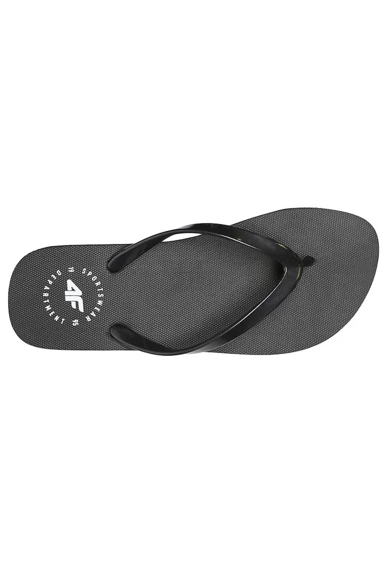 Slapi  pentru femei, design slip-on, talpa sintetica, negru