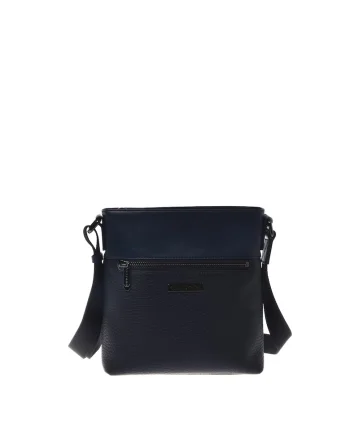 Geanta crossbody cu bareta ajustabila, Albastru