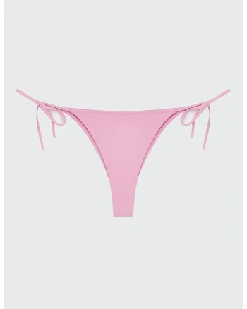 Slip uni cu prinderi laterale, Roz deschis