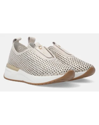 Pantofi sport slip-on din piele nabuc