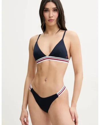 Costum de baie cu slip brazilian, Bleumarin