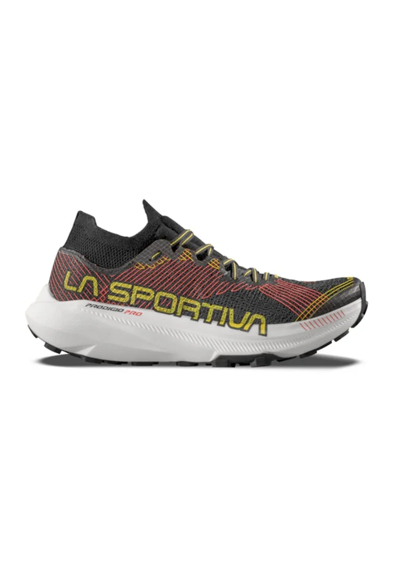 Pantofi slip-on Prodigio Pro pentru alergare, Rosu/Galben sofran/Gri antracit
